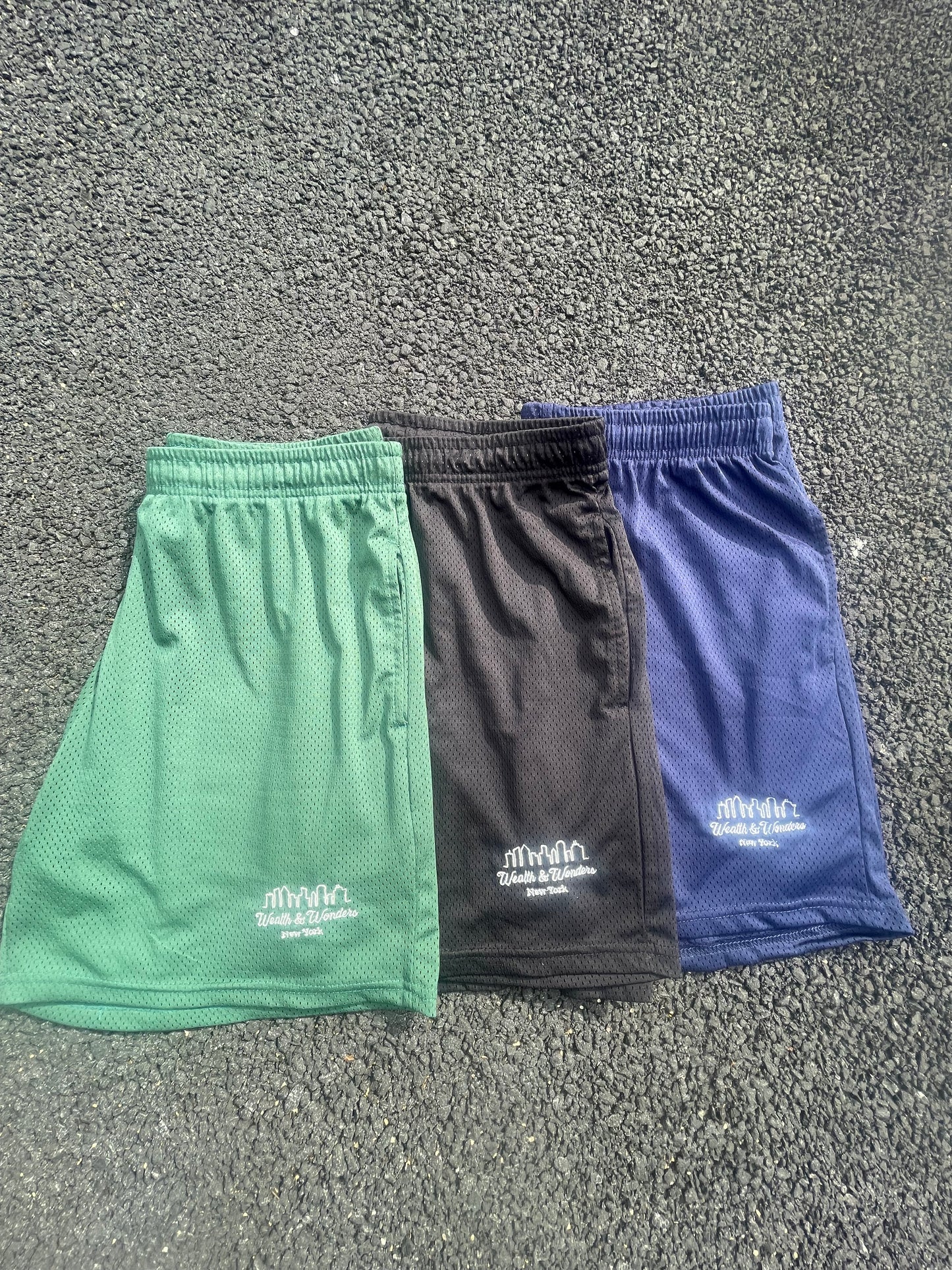 Mesh Wealth&Wonders Shorts