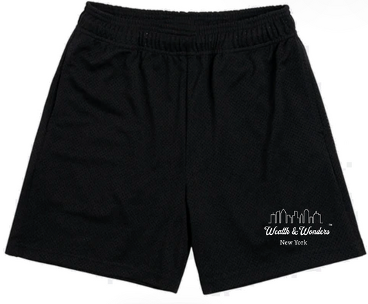 Mesh Wealth&Wonders Shorts