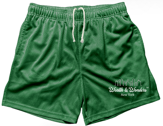 Mesh Wealth&Wonders Shorts